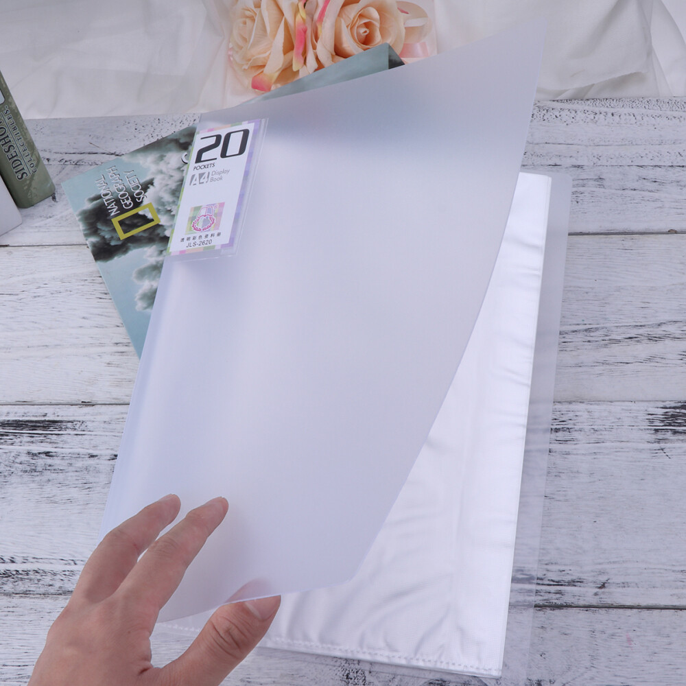 2pcs Folder Insert A4 Folder 20 Pages Information Booklet Test Paper eBay