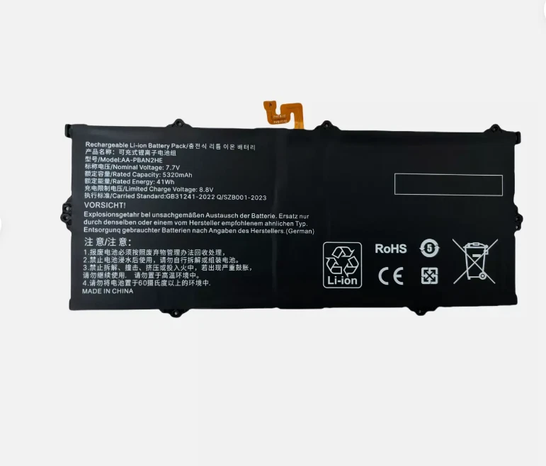 Nova bateria AA-PBAN2HE para Samsung Galaxy Book Go 340XDA NP340XLA 41Wh - Imagem 3 de 4