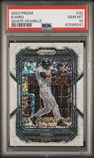 ICHIRO 2023 Prizm #32 white sparkle psa 10