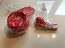 TUPPERWARE SET OF MEASURING CUPS & MEASURING SPOONS (6 OF EA) RED NIP FREE SHIP