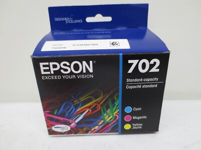 EPSON 702 EXCEED YOUR VISION STANDARD CAPACITY PRINTER CARTRIDGE (128825-5 T-34)