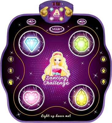 Electronic Dance Mat for Kids with Wireless Bluetooth Connection Endless Fun NEW