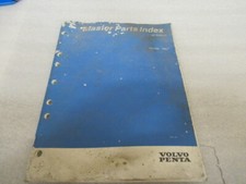 PM224 1996 Volvo Penta "HU" Final Edition Master Parts Index Manual 7797020-0