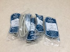 Lot of 6 Lynn Electronics L-H4DU-25-LA 067059 Phone Handset Cable H4C-M-M-25-ASH