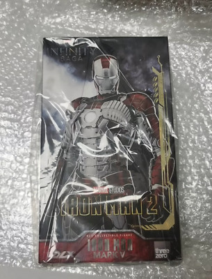 Ready！Threezero 3A DLX Alloy Finished Iron Man MK5 Mark5 Action Figures toy
