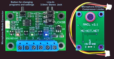 Color Organ, LED Sound Activated Music Light, Chaser - HomLiCon LCH3B MACL