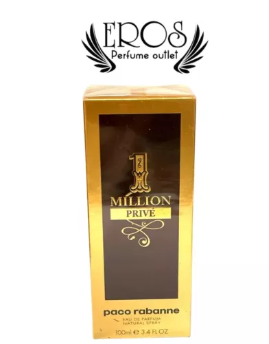 Paco Rabanne 1 Million Prive 3.4oz Men's Eau De Parfum Natural Spray Sealed Box!