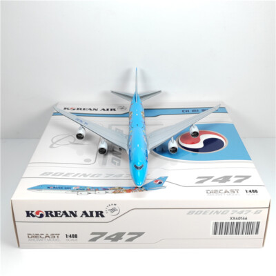 1:400 JC Wings KOREAN AIR BOEING B747-8 Passenger Airplane Diecast