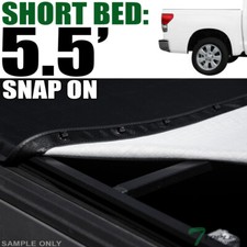 Topline For 2014-2021 Toyota Tundra 5.5 Ft Bed Hidden Snap Vinyl Tonneau Cover