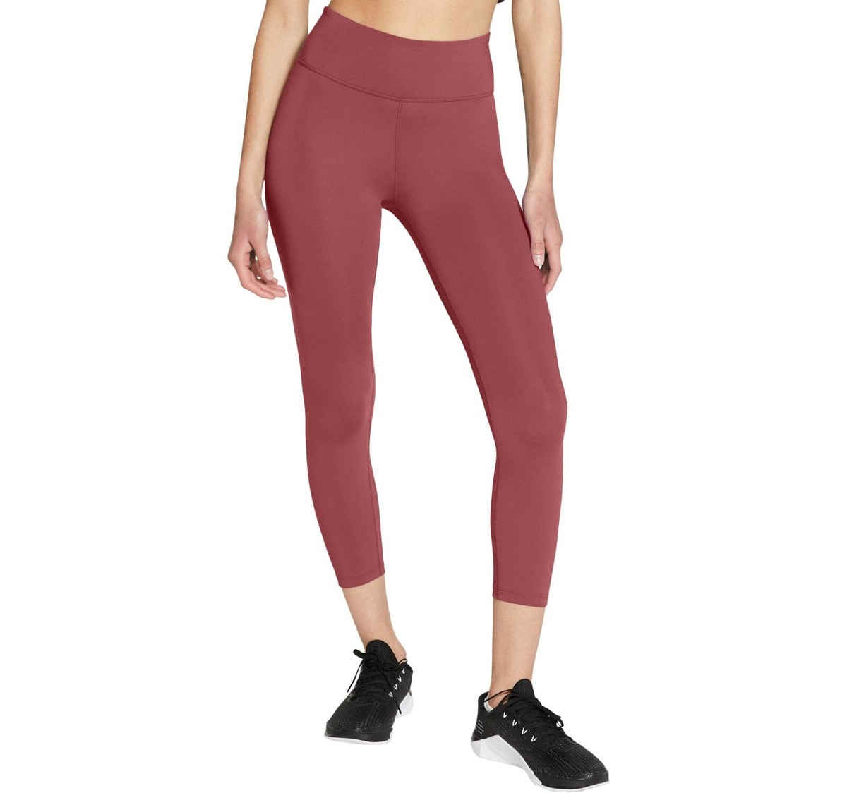NWT Nike One Women's Mid-Rise Crop Leggings Plus Size 3X DD0344