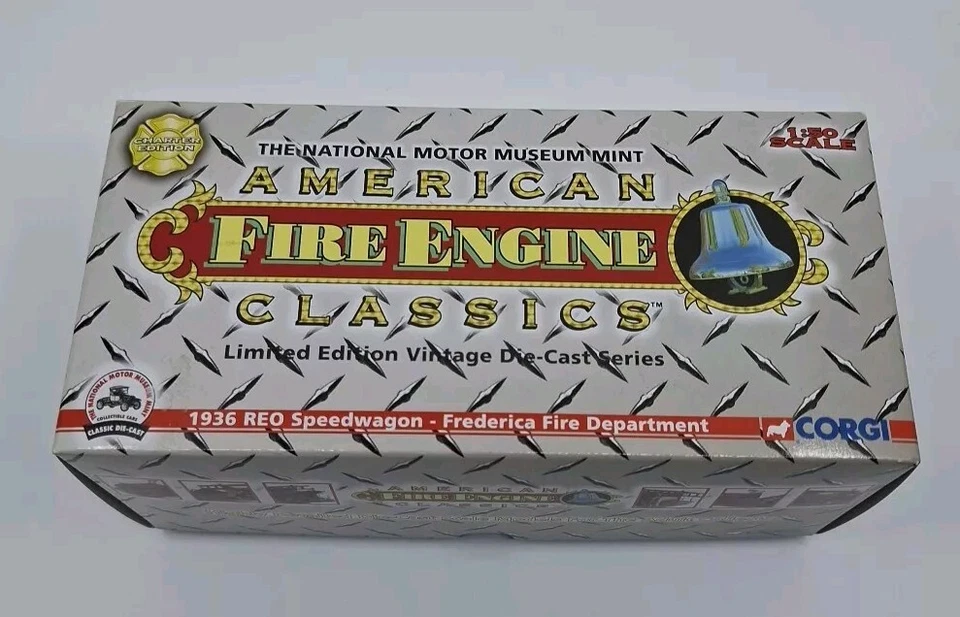 CORGI American Fire Die-Cast 1936 REO Speedwagon US53102-Open Box Condition 2006 - Image 2 of 4