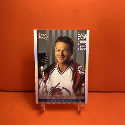 1997-98 Donruss Studio Silver Press Proof /1000 Claude Lemieux #78 EX 