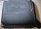 Sony Playstation 2 Ps2 Official Oem System Console Carrying Case Black Vg +strap