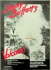 1979 Jimmy Buffett "Volcano" Album Release Industry Promo Ad RePrint