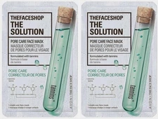 Avon The Face Shop The Solution Pore Care Face Mask *Lot of 2*