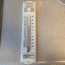 Plantation Pipe Line Co. Atlanta Georgia Vintage Metal Thermometer 1940-1990