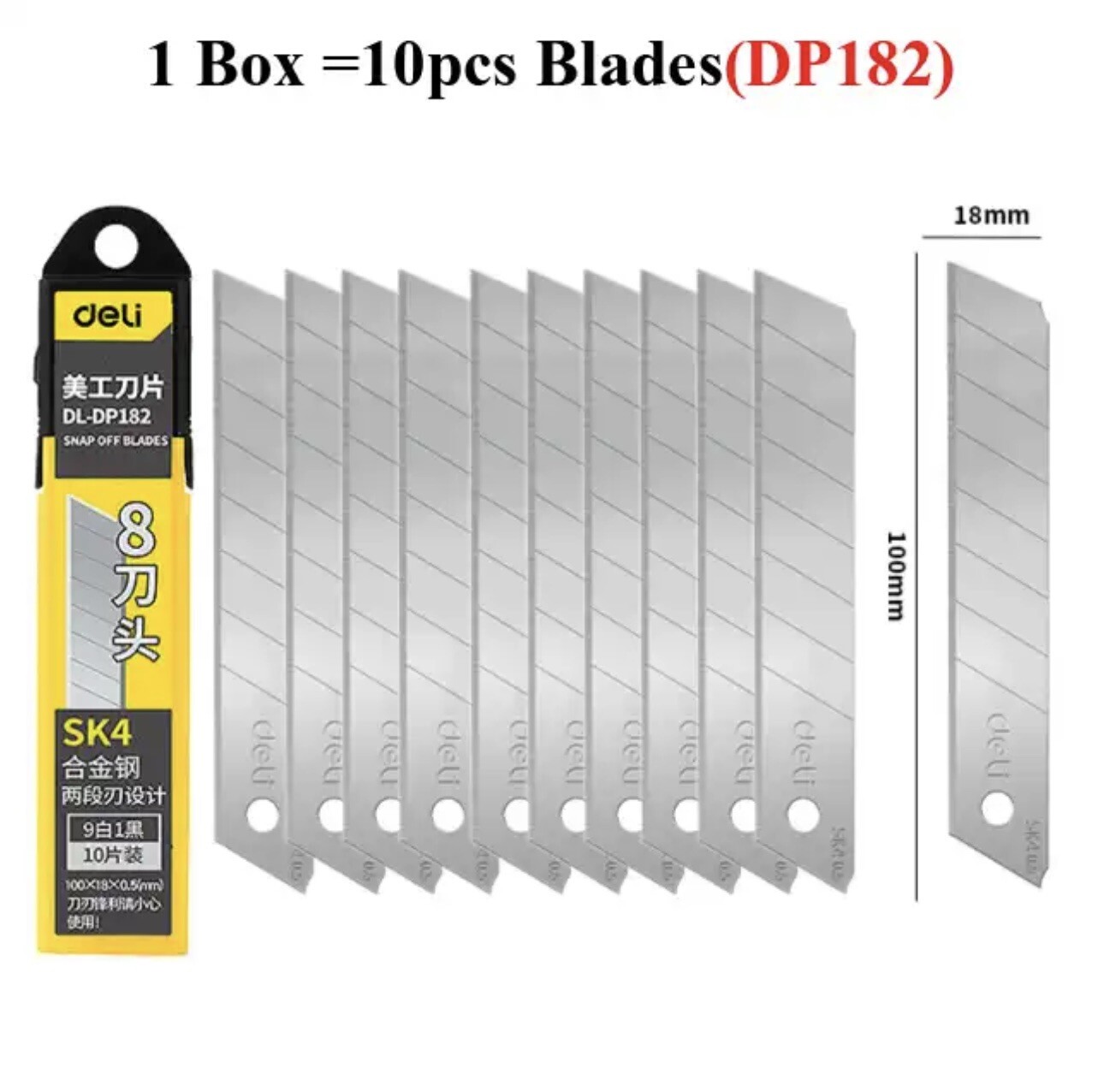Stainless Steel 6 in 1 Multi Tool Utility Knife Metal Retractable Box Cutter,Mul