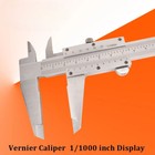 Vernier Caliper Steel Gauge Metal Calipers Measuring Instruments Carpenter Tools