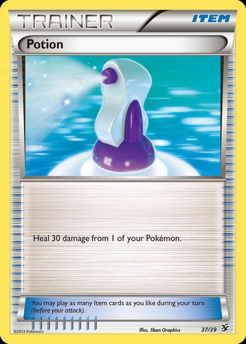 Pokemon Potion (37/39) Kalos Starter Set LP