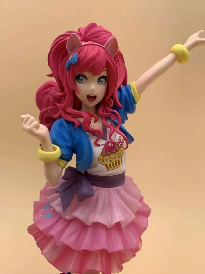 Figura de acción Pinkie Pie My Little Pony Bishoujo Princesa 8 pulgadas estatua sin caja Foto 3 de 4