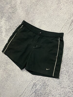 Vintage 90s Nike Double Swoosh Washed Shorts Y2K | eBay