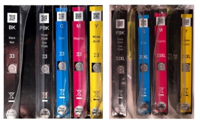 Original Epson 33 33XL Patronen Tinte Orange Expression XP 530 540 630 635 640