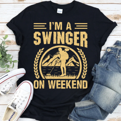 Mens Swinger Tshirt Funny Golf Sexual Innuendo Tee Swingers Party Couples Funny eBay picture