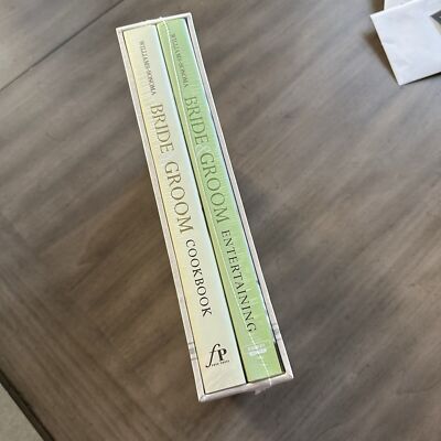 Williams Sonoma Bride & Groom Collection Cookbook Entertaining Books Set