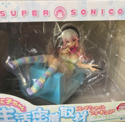 Super Sonico Close Coverage On Daily Life Special Figure Snack