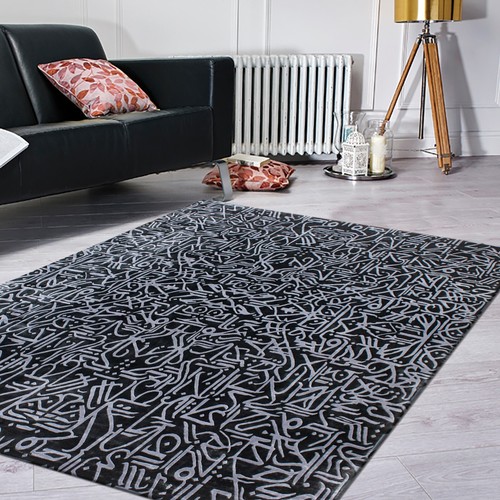 Parisian Hand-Tufted Natural Wool And Silk Area Rug 4x6Oushak Living Room Carpet - Picture 10 of 264