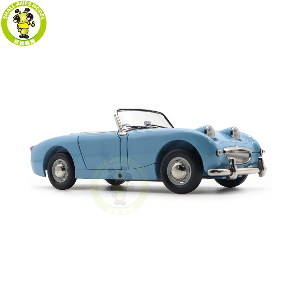 1/18 Austin Healey Sprite Kyosho 08953 Speedwell Blue Diecast Model Car - Image 4 of 4