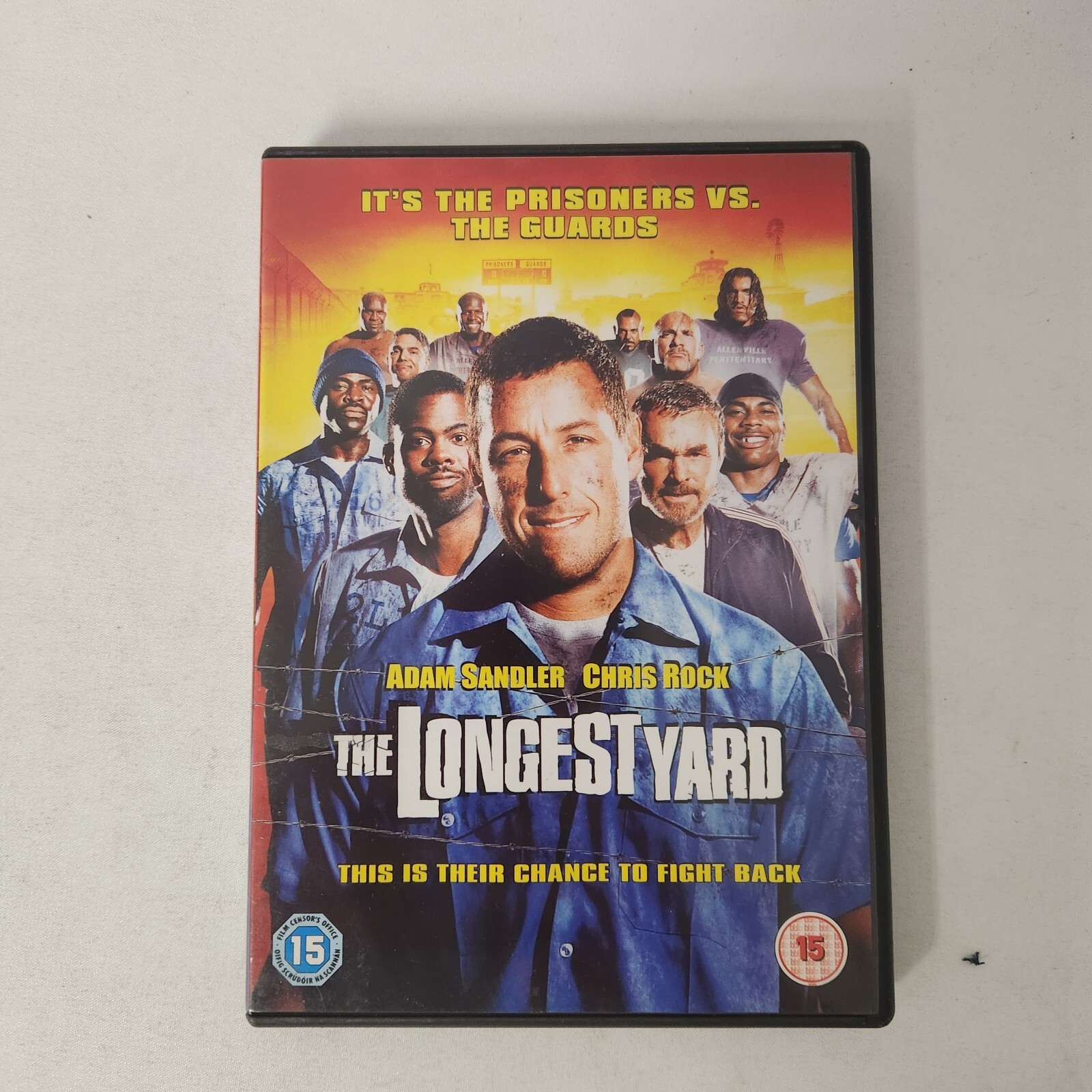 The Longest Yard - Adam Sandler - 15 -  DVD - Tested & Working - Free P&P - VGC