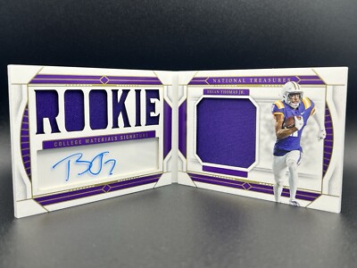 2024 National Treasures Collegiate Materials Booklet RPA Brian