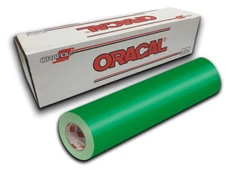 12" X 10ft - Light Green Oracal 651 Craft & Hobby Cutting Vinyl Roll