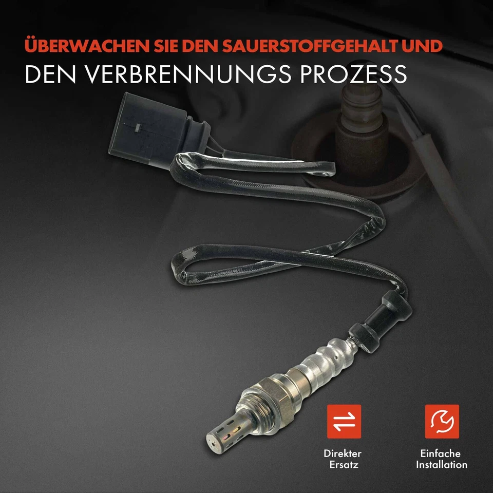 Sonda Controllo Lambda Prima Catalizzatore per VW Fox Polo Skoda Fabia Seat - Immagine 3 di 4