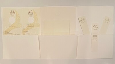 New 5-Star Le Sirenuse Hotel Positano Italy Set of Stationery, Bookmarks, Menus