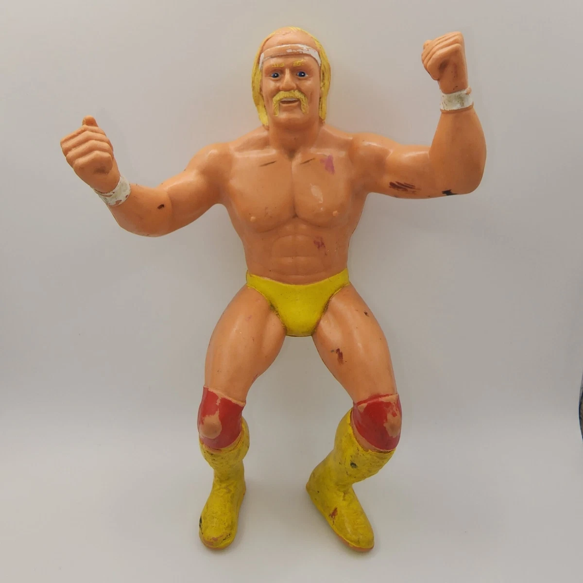Vintage rubber on sale wrestling figures