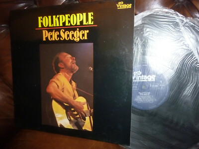 Pete Seeger, Folkpeople, German Vintage 50006 Stereo LP, 12'' 1971