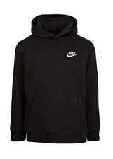 Nike Boys 4-7 Club Fleece Pullover Hoodie Black Size 4 NWT