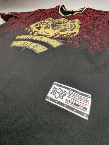 M SOCIETY Mad City Tiger Metallic Born to Be Wild Unisex Jersey, Size XXL - Picture 8 of 12