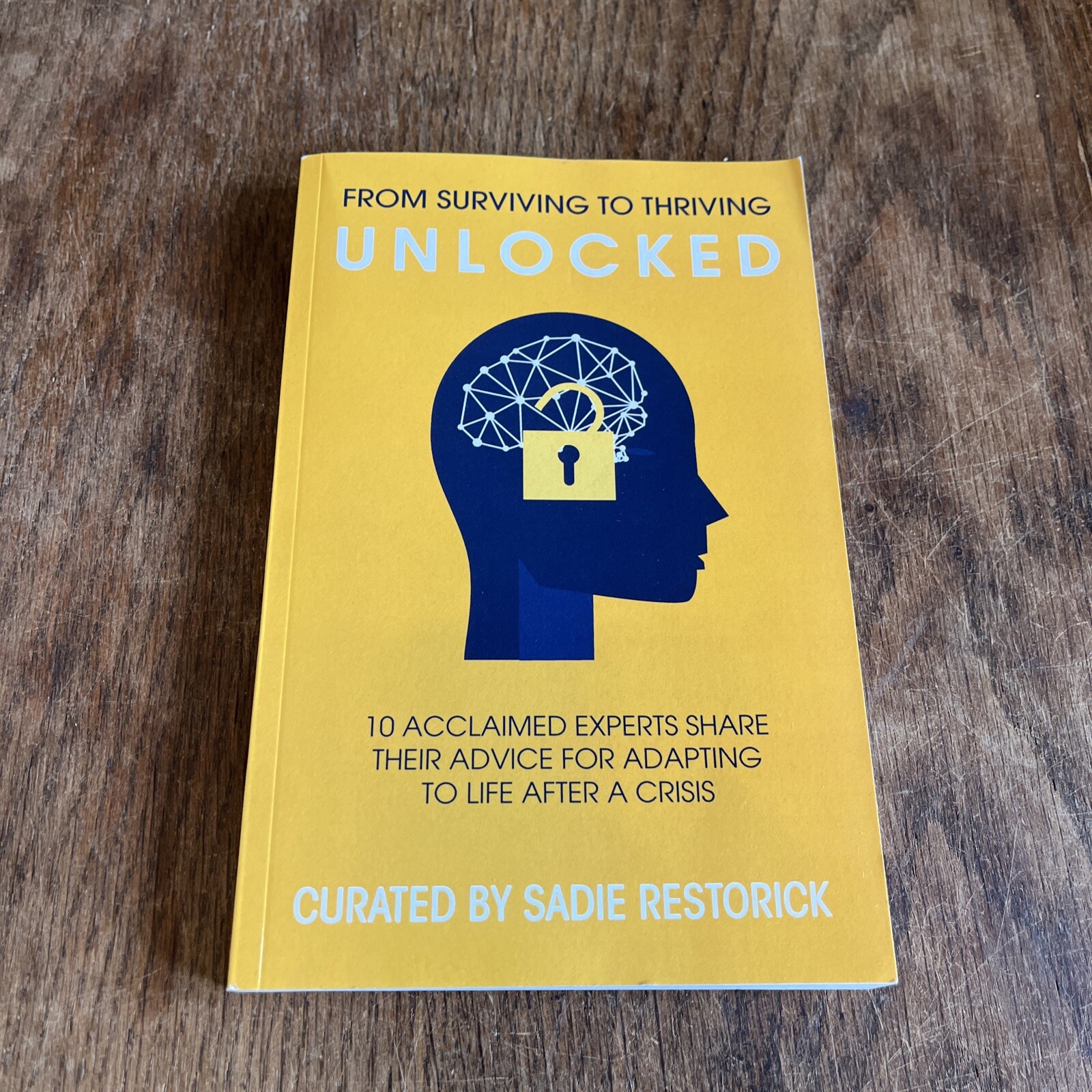Unlocked - From Surviving to Thriving by Sadie Restorick Rare Paperback, 2020
