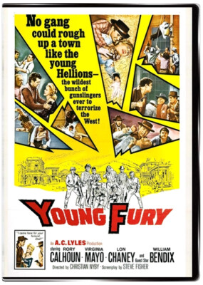 Young Fury 1965 DVD Rory Calhoun, Virginia Mayo, Lon Chaney