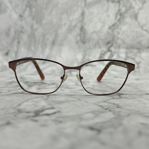 Eddie Bauer EB8323 Eyeglasses Brown Rectangular Full Rim Frames 53-16-140