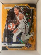 2024 Panini Prizm WNBA - Sug Sutton #51 Orange Velocity
