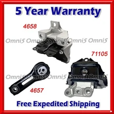 O614 Fits 2016-20 Mitsubishi Outlander 2.4L AUTO CVT Motor & Transmission Mount