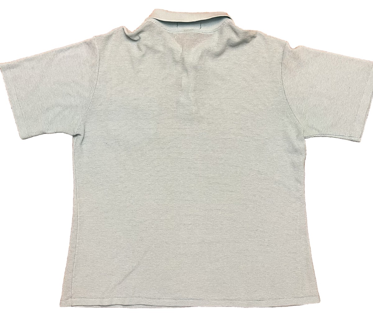 Vintage 80's Penguin Grand Slam by Munsingwear Mesh Baby Blue Polo