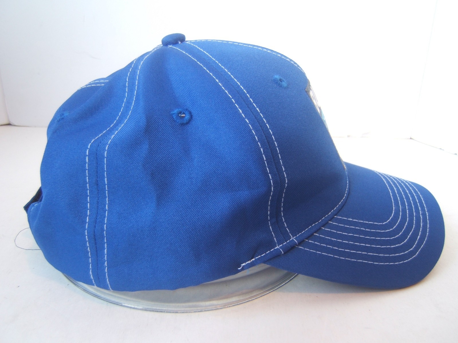 Built Ford Tough Hat Blue Hook Loop Baseball Cap - image 5