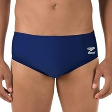 SPEEDO Endurance+ Solid Swim Briefs Youth Boy's Size 24
