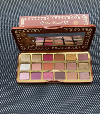 Too Faced Gingerbread Spice 18 Color Eyeshadow Palette Limited Edition - NWB