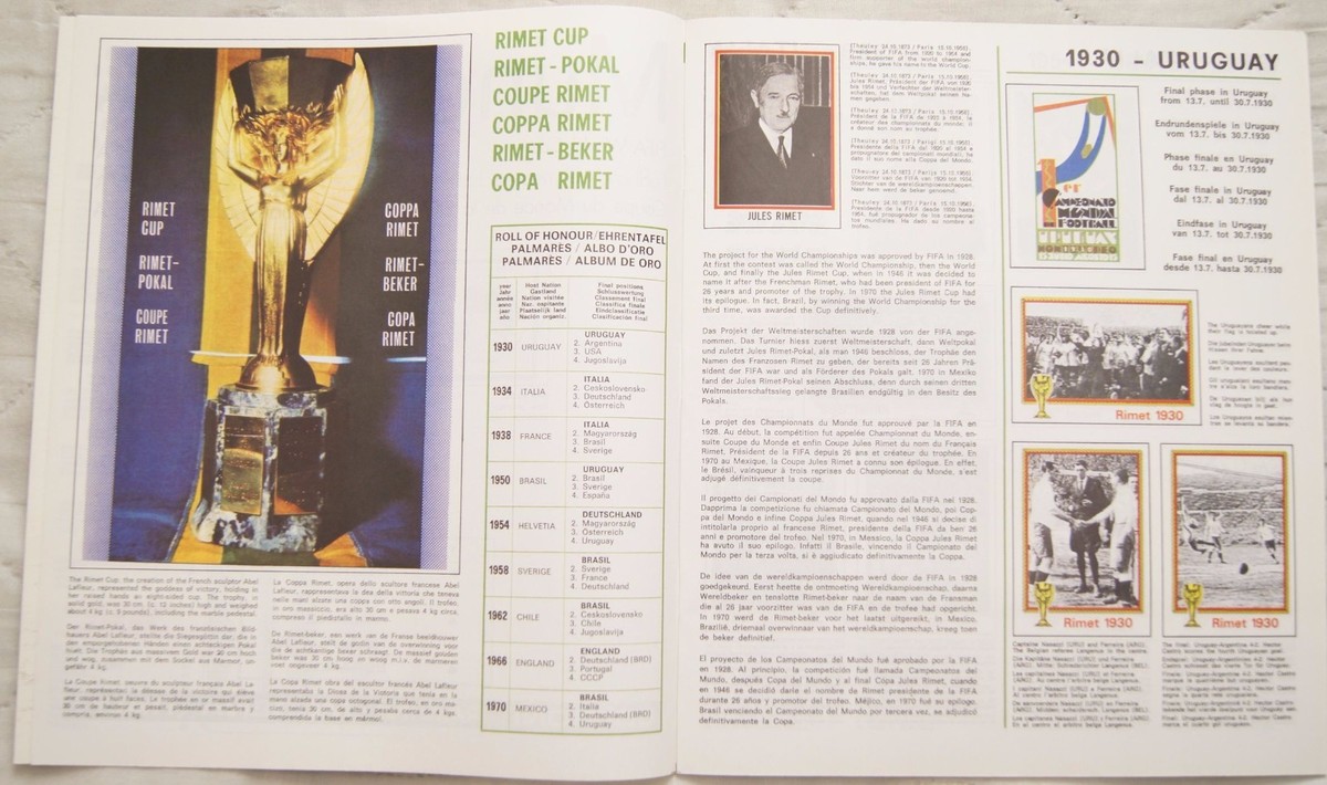 Copa del Mundo Fútbol - Munich 74 panini copa mundial munich 74 - 1974 official a - Compra